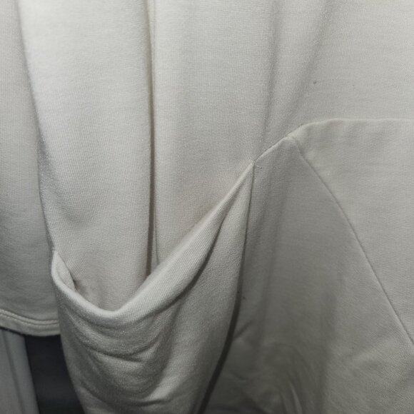 Pure Jill Womens Luxe Tencel Tunic 1X Long Sleeve Cowl Neck Light Cream Top 2435 - Picture 3 of 8